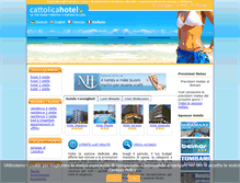 Tablet Screenshot of cattolicahotel.net
